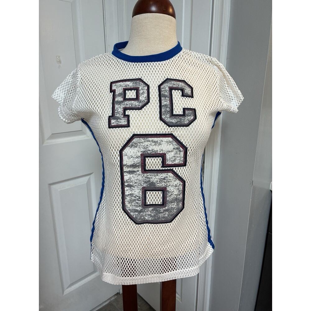 Robin Ruth Punta Cana Mesh Jersey Tee Top Women's Size Large New with Tags